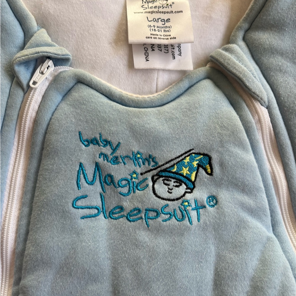 Baby Merlin’s magic sleep suit